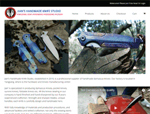 Tablet Screenshot of damasknife.com